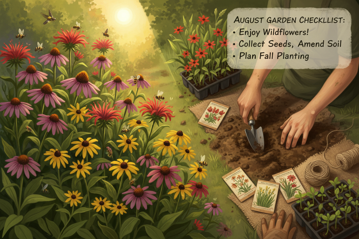 Your August Native Garden Checklist: What to Do, What to Skip, What to Order