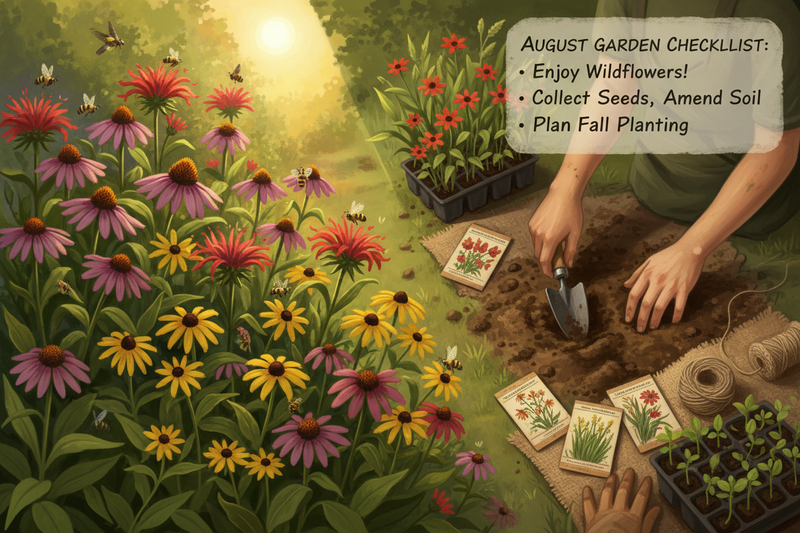 Your August Native Garden Checklist: What to Do, What to Skip, What to Order